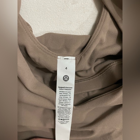 Lululemon Align Tank Top Brown Size 4 - Picture 5 of 6